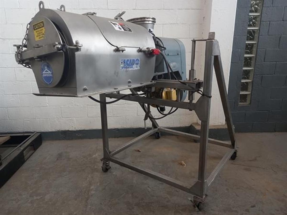 Used Sweco K6500 centrifugal sifter