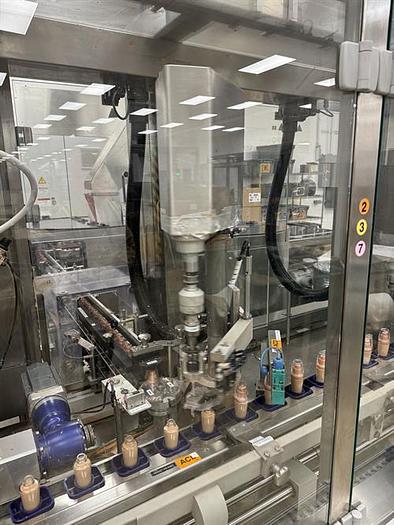 Used Kugler Model Linoline EX Monoblock Filler & Capper