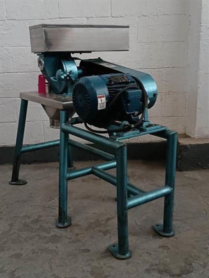 Used Pulvex model 200 carbon steel hammer mill