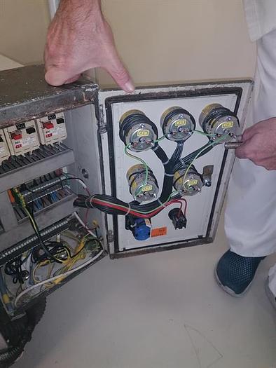 Used Collmann Hollow Mold Spinner with Depositor