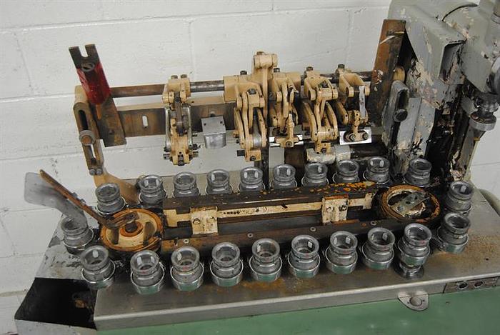 Used Arenco model GAB Metal Tube Filler & Sealer - Reconditioned and set for one size tube