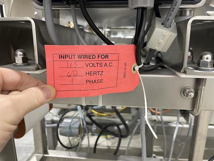 Used Thermo Scientific Apex 500 Stainless Steel Metal Detector