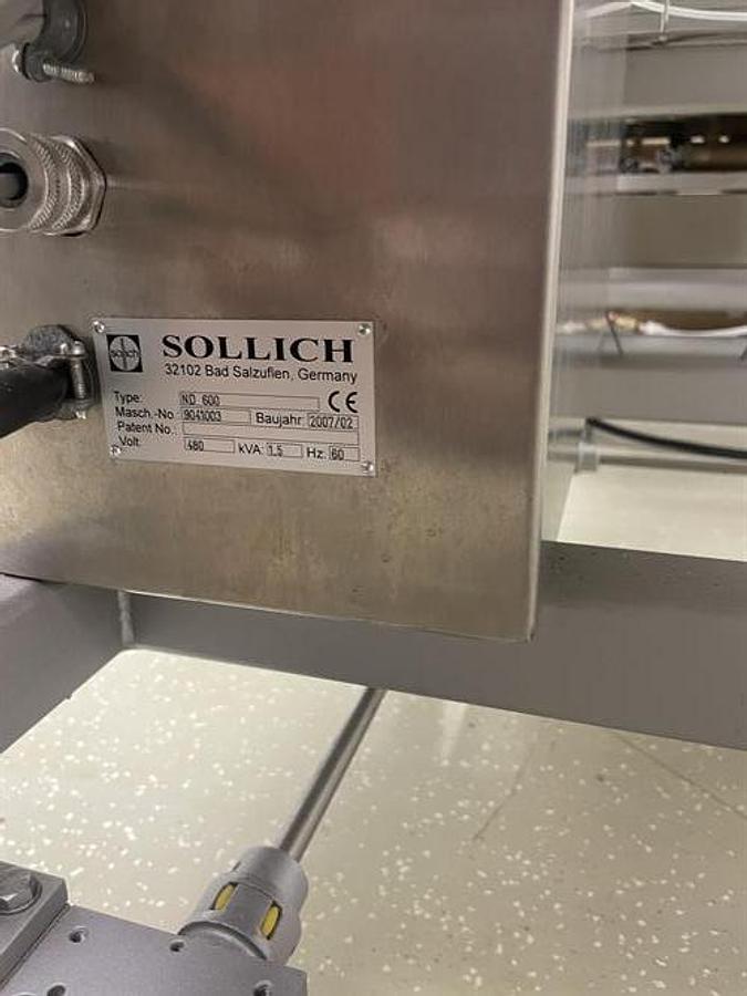 Used Sollich 620 (24") Caramel Nut Cluster Depositing Line - 150 clusters/minute