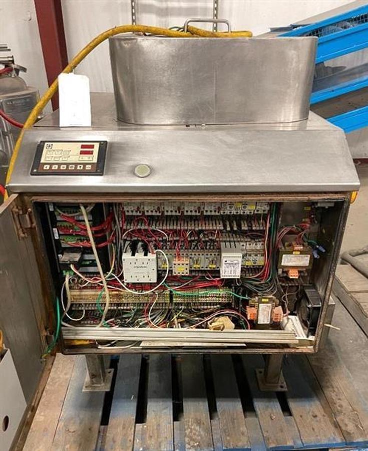 Used Sollich model TFD-150 120 kg/hr Turbo Mini Tempering Unit