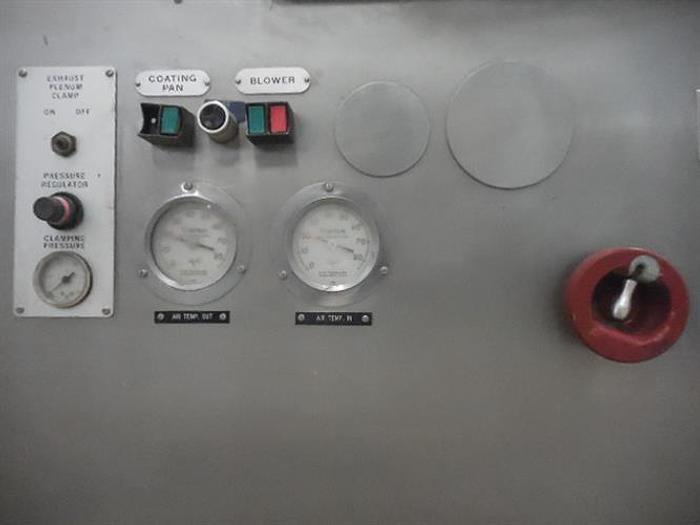 Used ACCELA-COTA 24-111 COATING & REVOLVING PANS