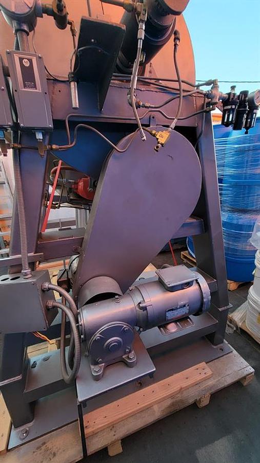 Used Gemco 30 Cu Ft stainless steel double cone blender