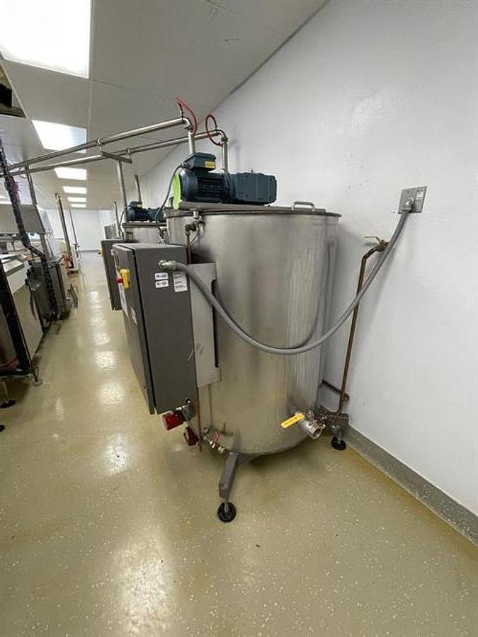 Used Imperial Design 1500 lb Stainless Steel Chocolate Melter