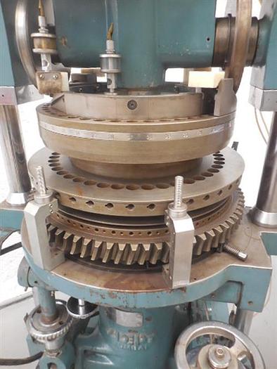 Used Adept stainless steel model ADR BB 45 station rotary tablet press