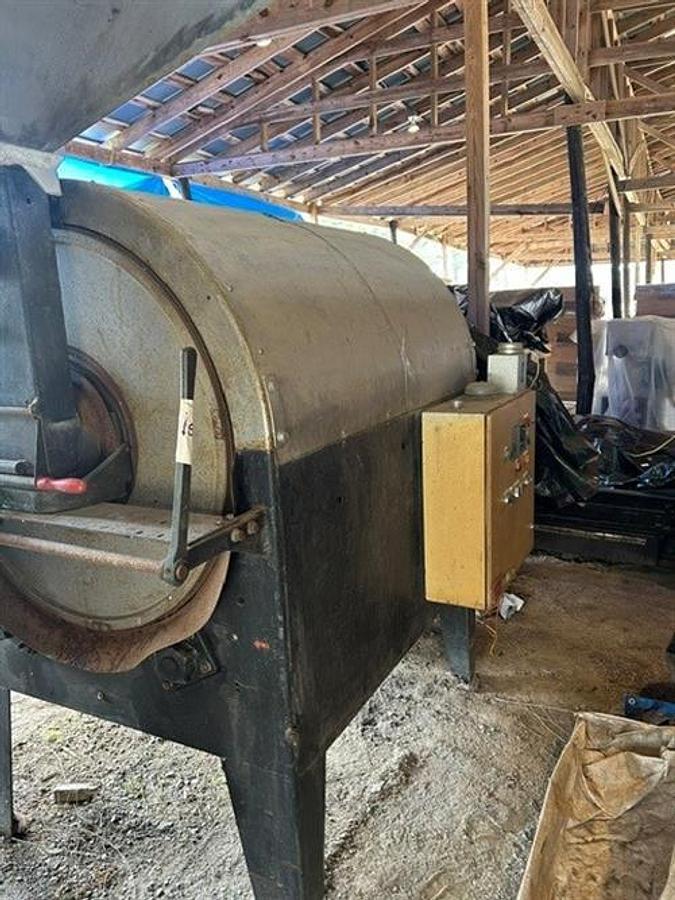Used Bauer 322 1000 lb/hr Gas Dry Nut Roaster