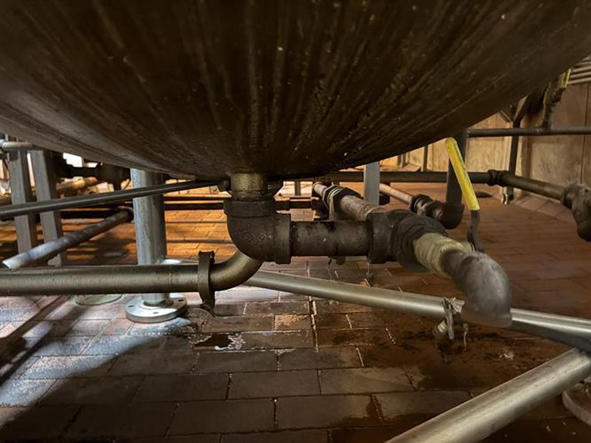 Used Lee 400 Gallon Stainless Steel Jacketed Double Action Kettle