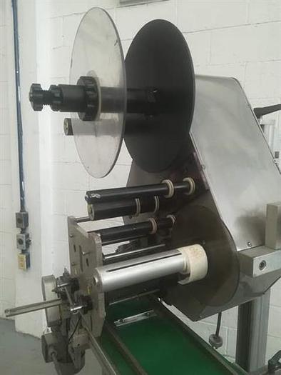 Used Sato model 8490S Pressure Sensitive labeler