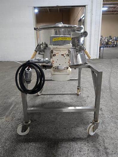 Used Russel Finex model 17240 22" diameter single deck sifter