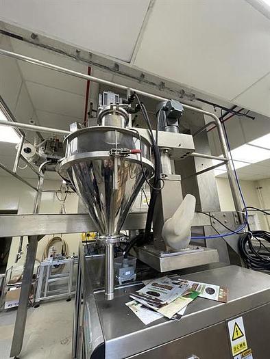 Used Inspire Pack HFS-210Z Pre-made Pouch Line with Rotary Scale & Auger