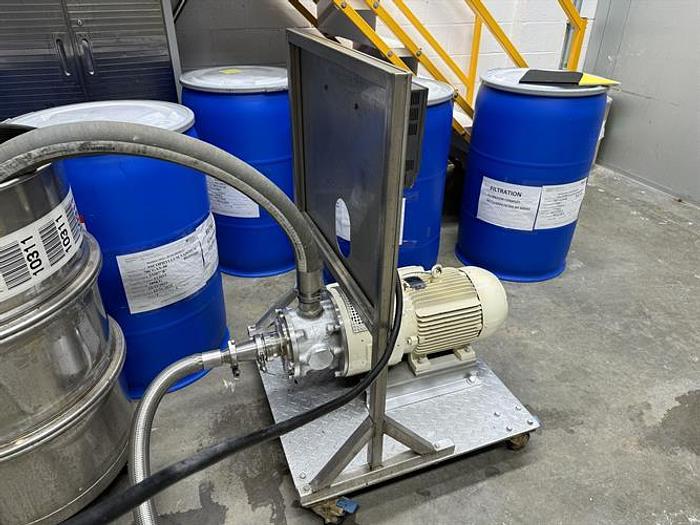 Used Ross model HSM-410 inline high shear mixer