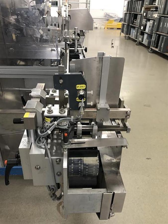 Used IMA model A83 cartoner with blister feeder