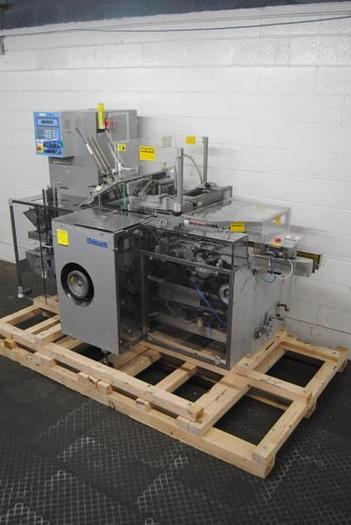 Used Uhlmann model C100 Cartoner with blister feed