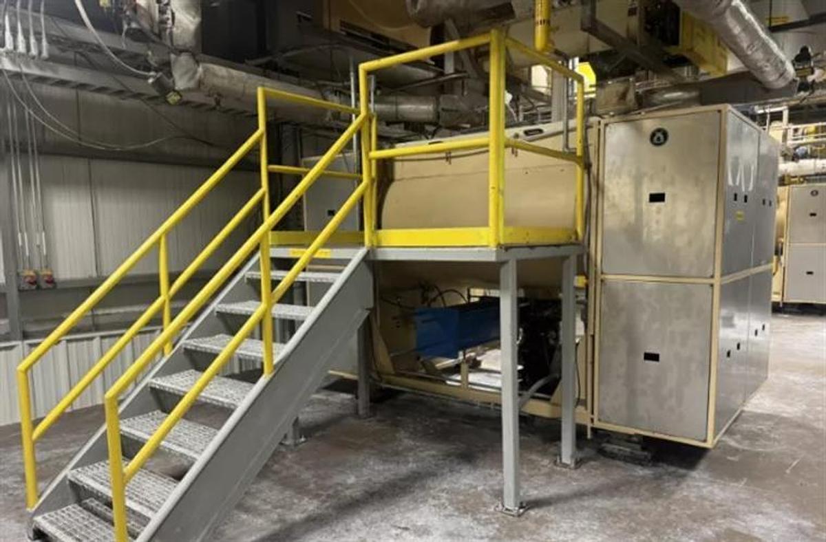 Used Bauermeister 2000-kg Jacketed Chocolate Paste Mixer