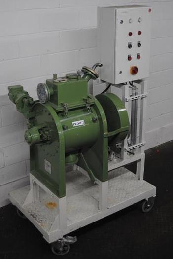 Used Drais Werke model T-25 stainless steel 25-liter Plow Mixer -