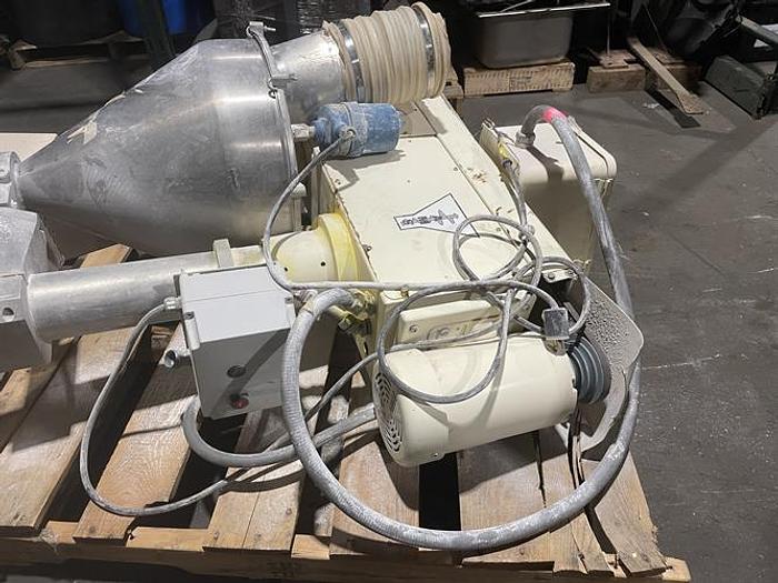 Used Bartelt model IM7-12 Pouch Packager with AMS Auger Filler