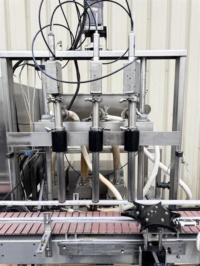 Used Fluid Packaging Solutions 3 Pump Filler