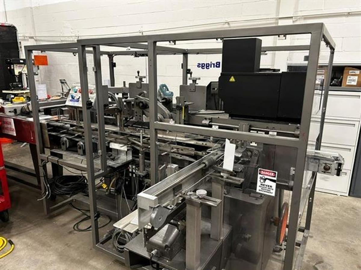 Used Jones Model CMV5 Semi-Automatic Cartoner