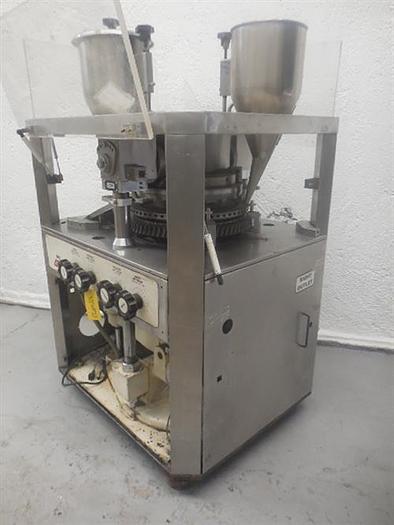 Used Adept Stainless steel 59 station rotary tablet press