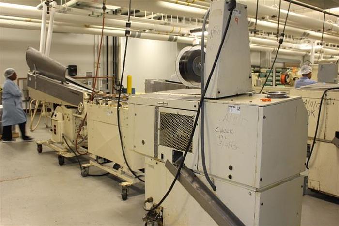 Used Rose Forgrove RF750 Face Cut & Twist Wrapping Line