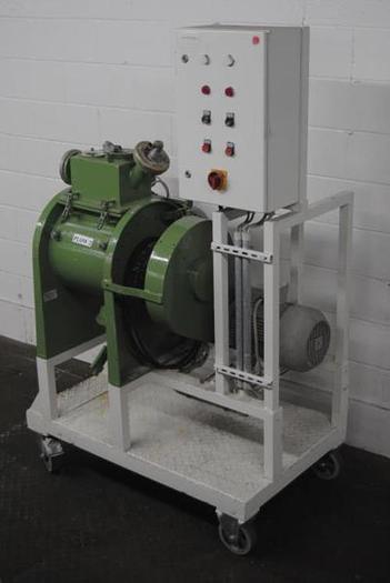 Used Drais Werke model T-25 stainless steel 25-liter Plow Mixer -