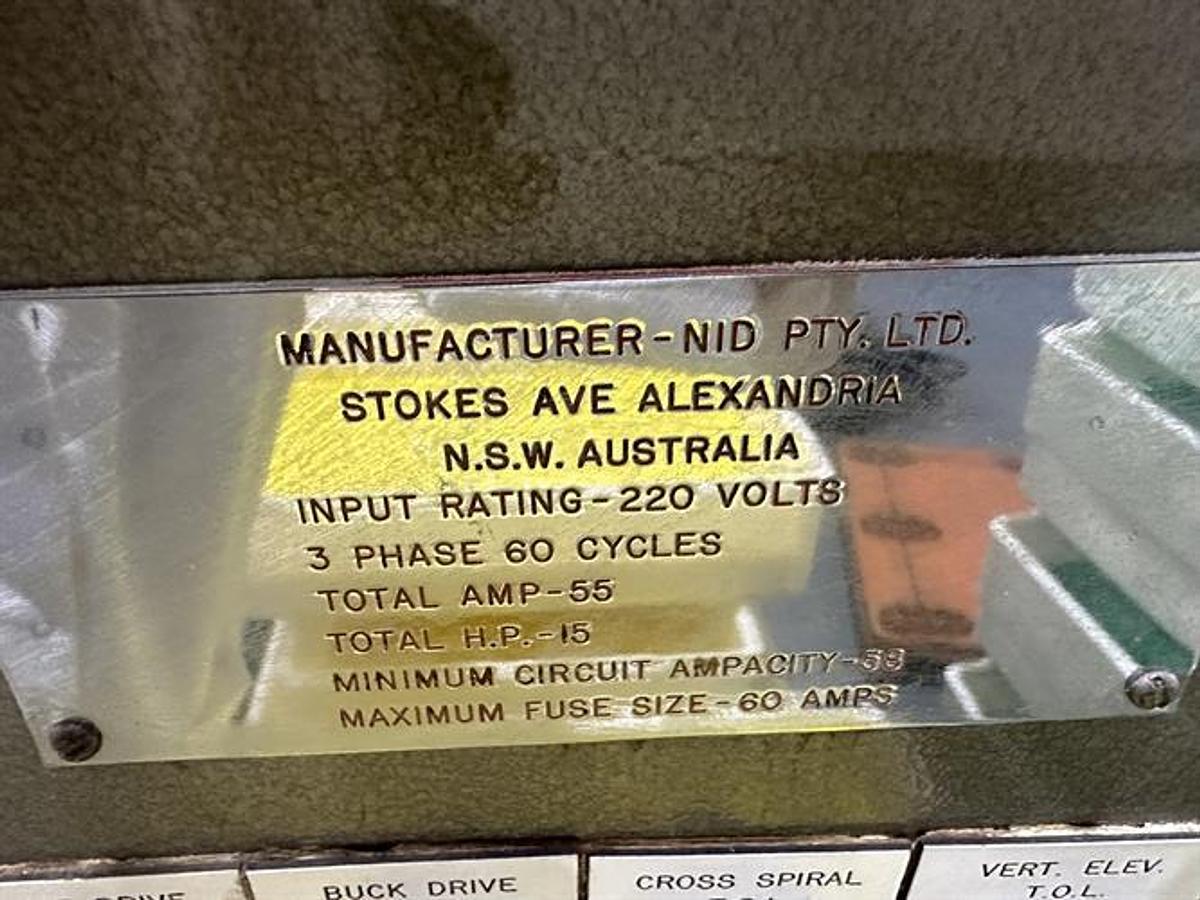 Used NID M301 Starch Mogul