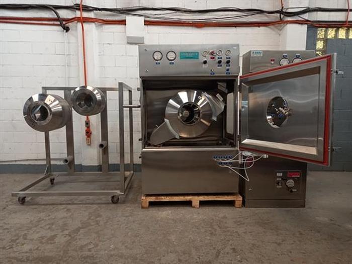 Used O'Hara model LCW-X LABCOAT coating pan