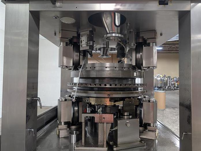 Used Fette model 3090 P 3090 C 61 station tablet press