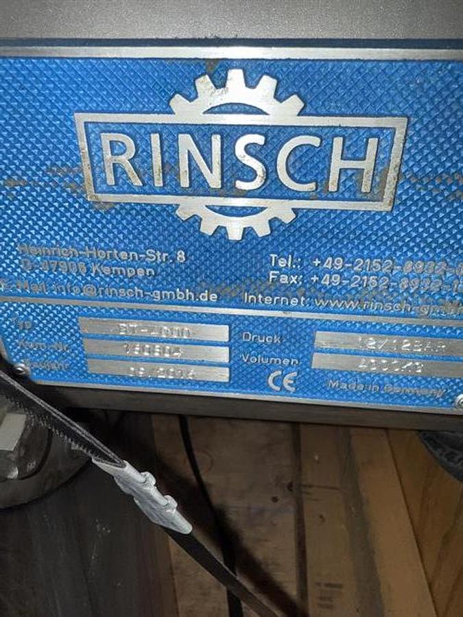 Used Rinsch Stainless Steel Detempering Heat Exchanger