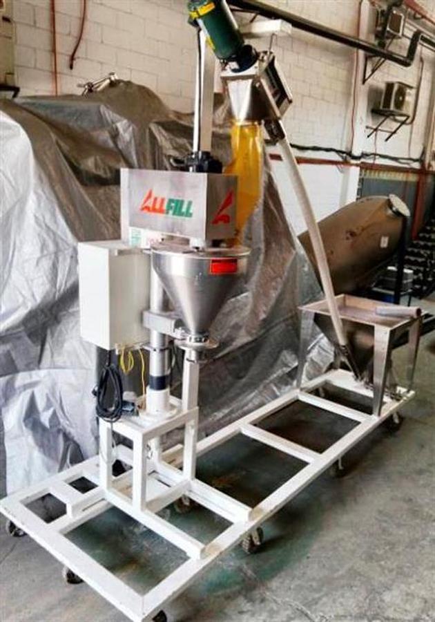 Used All Fill model B-SV-600 stainless steel auger powder filler