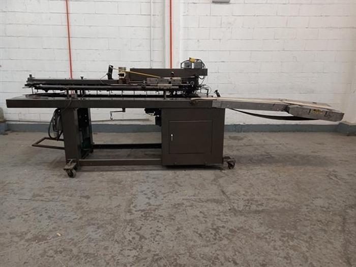 Used Bivans model 7050 Vertuck Reverse Tuck Cartoner