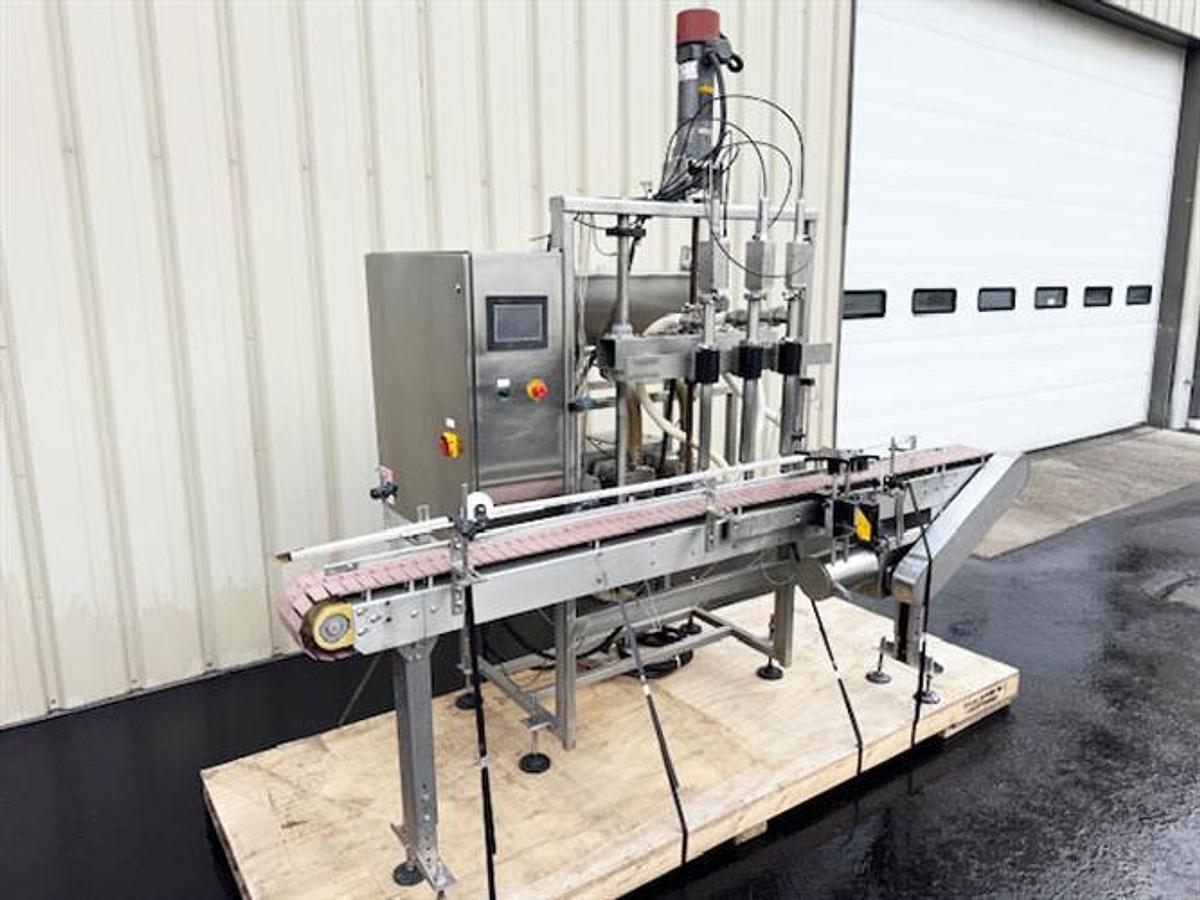 Used Fluid Packaging Solutions 3 Pump Filler