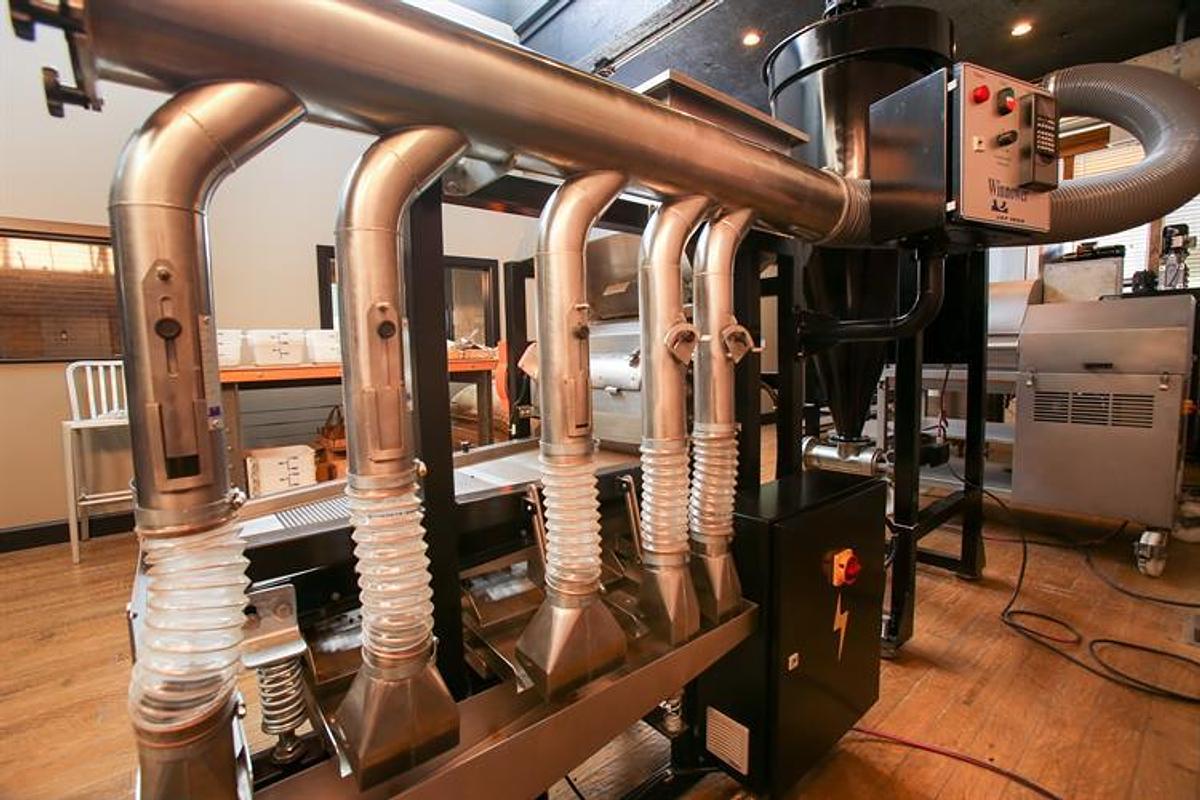 Used JAF INOX 60kg/hr Winnower