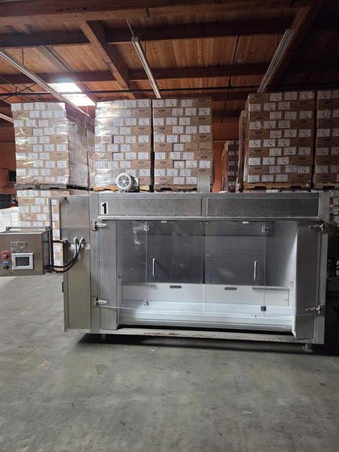 Used Spray Dynamics 72" Belt Polisher