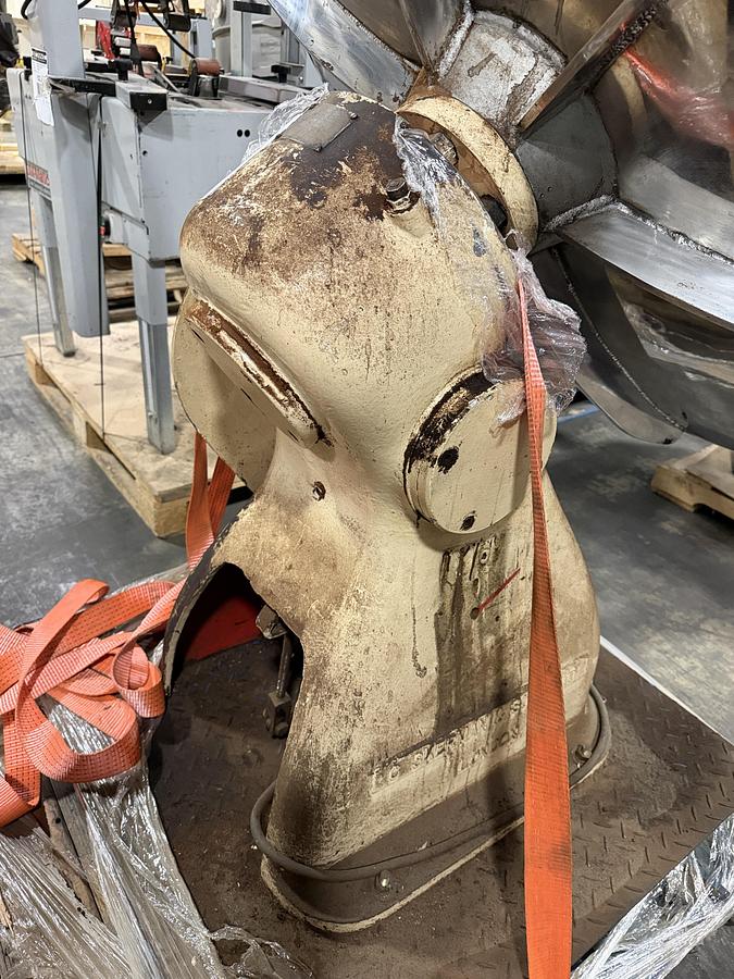 Used Skerman 60" Diameter Stainless Steel Coating Pan