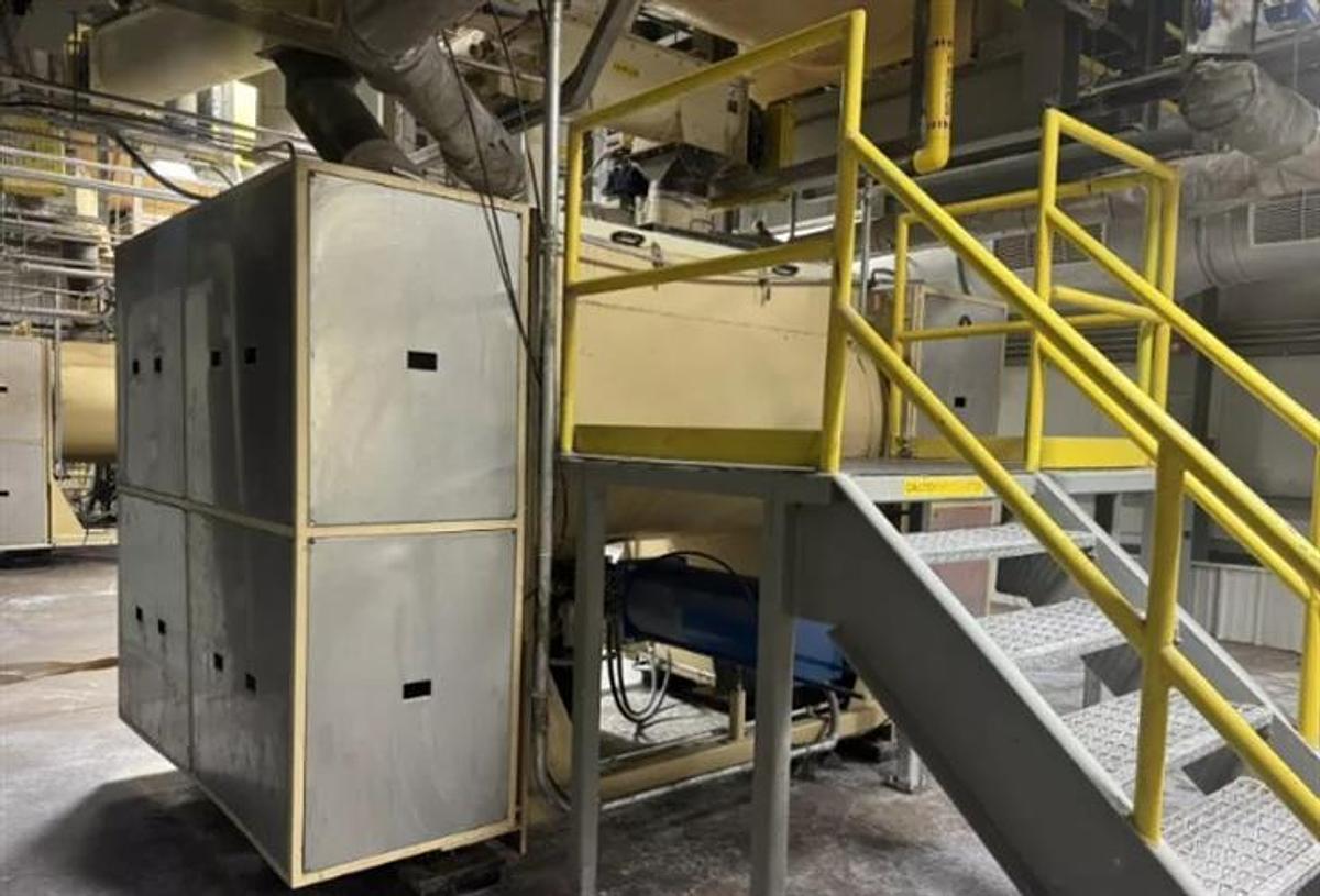 Used Bauermeister 2000-kg Jacketed Chocolate Paste Mixer