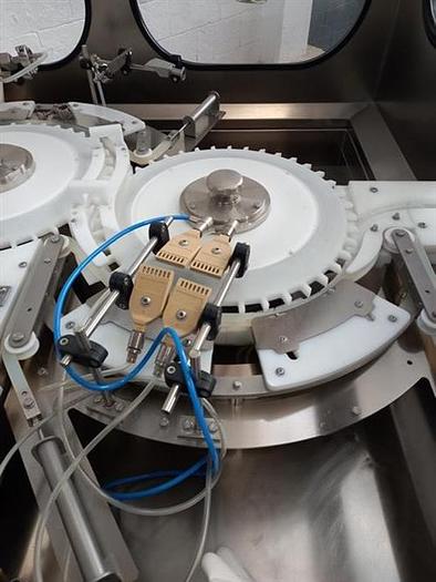 Used Steriline model EDM1 automatic vial washer & Sterilizing heat tunnel