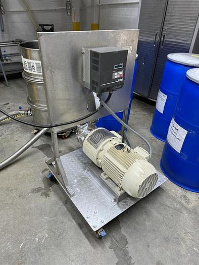 Used Ross model HSM-410 inline high shear mixer