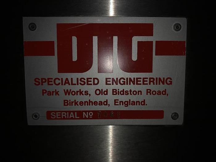 Used DTG 48" Wide Polishing Belt Coater