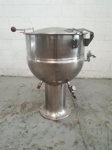 Used Groen model PT-10 Stainless Steel Jacketed Kettle