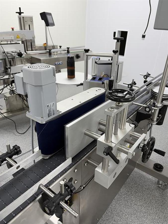Usado AutoMate Model LW-40 Label-Vantage Pressure Sensitive Wraparound Labeler