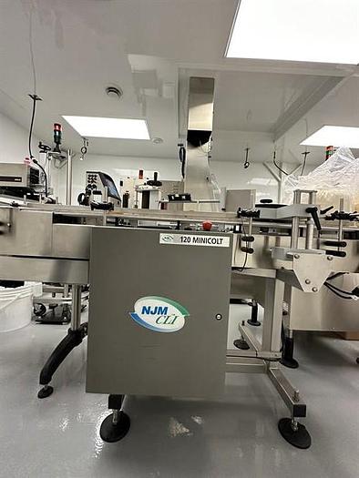 Used NJM Solid Dose Bottle Filling Line