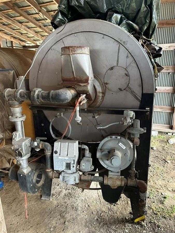 Used Bauer 322 1000 lb/hr Gas Dry Nut Roaster