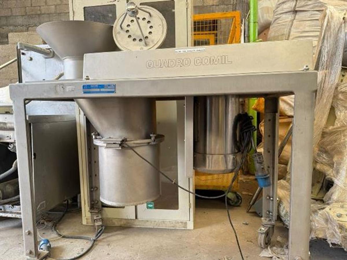 Used Quadro model 198 Comill stainless steel mill
