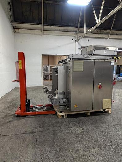 Used Klockner model LA-500 vertical strip packager