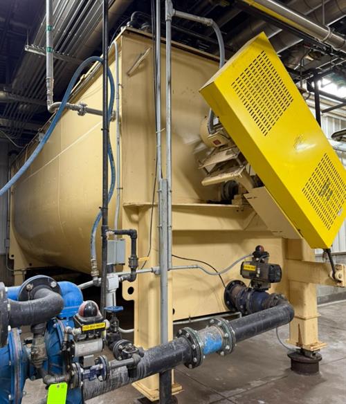 Used WM. A Schmidt 100,000 lb Jacketed Chocolate Tank