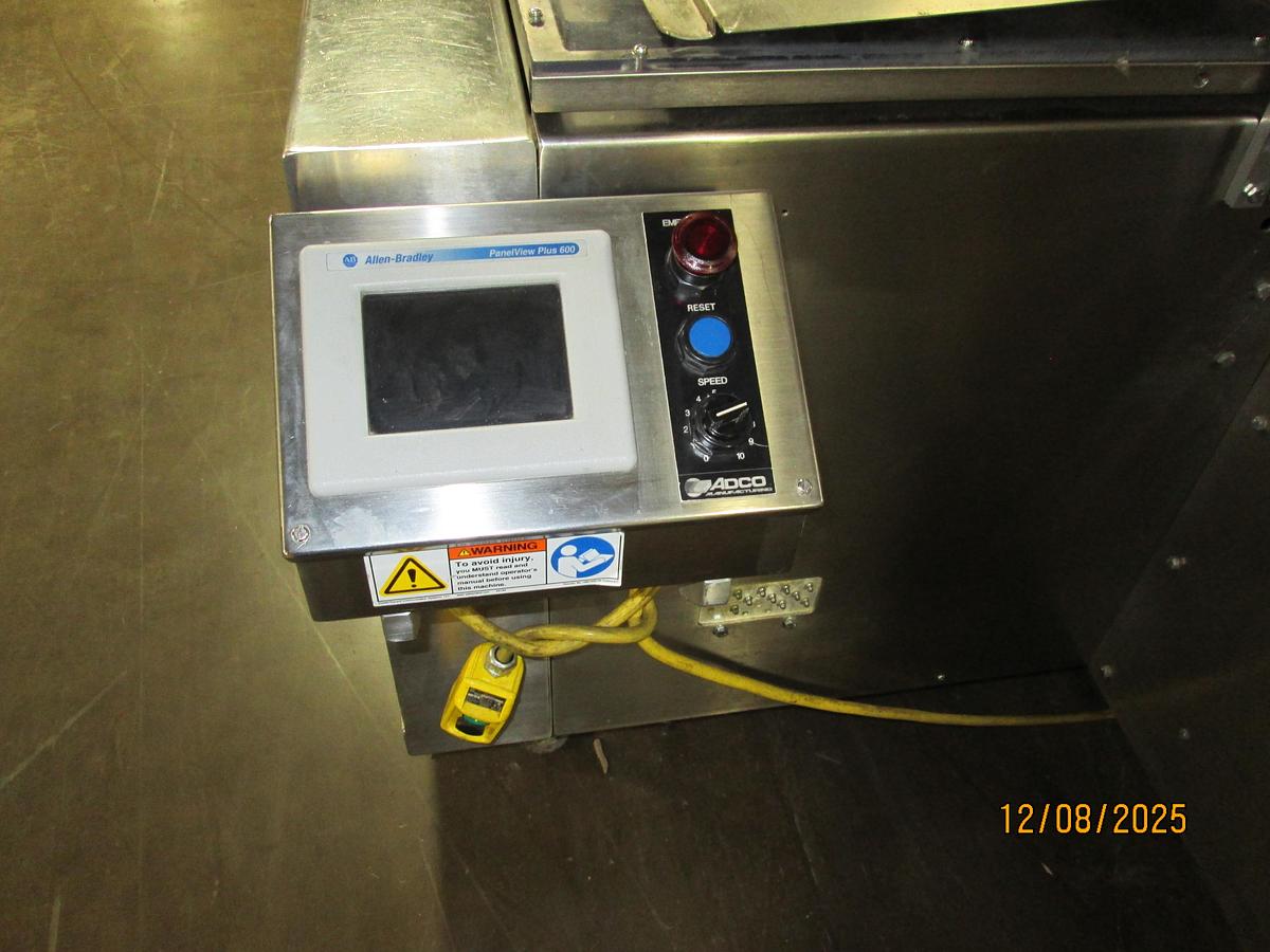 Used Adco Model 15DBC105SS Automatic Horizontal Cartoner